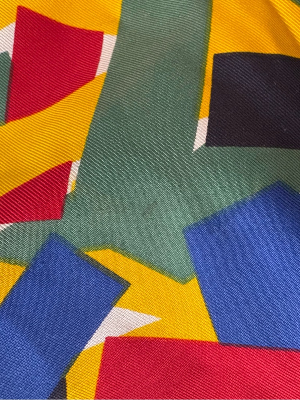 CHANEL Silk Scarf “Alphabet Soup” Ultra Rare UNICORN! - Picture 11 of 13
